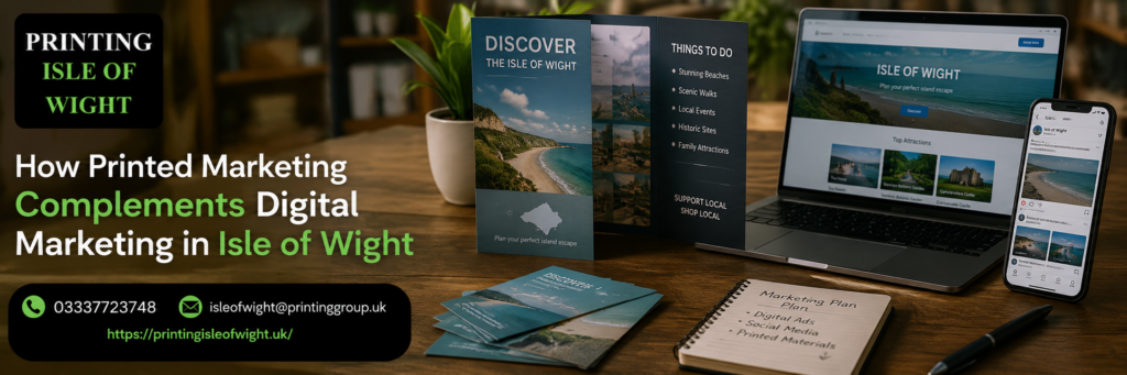 How Printed Marketing Complements Digital Marketing in Isle of Wight
